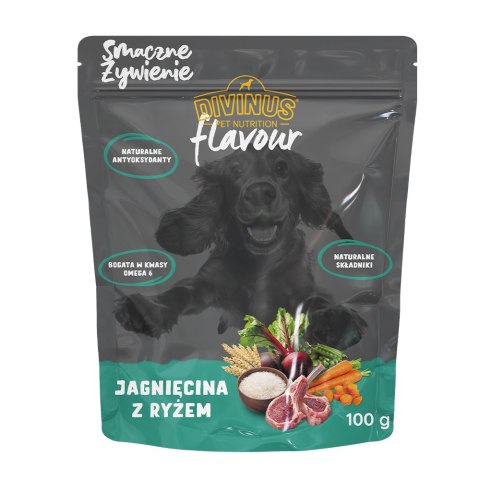 Próbka Divinus FLAVOUR jagnięcina z ryżem 100 g Próbka Divinus FLAVOUR jagnięcina z ryżem 100 g